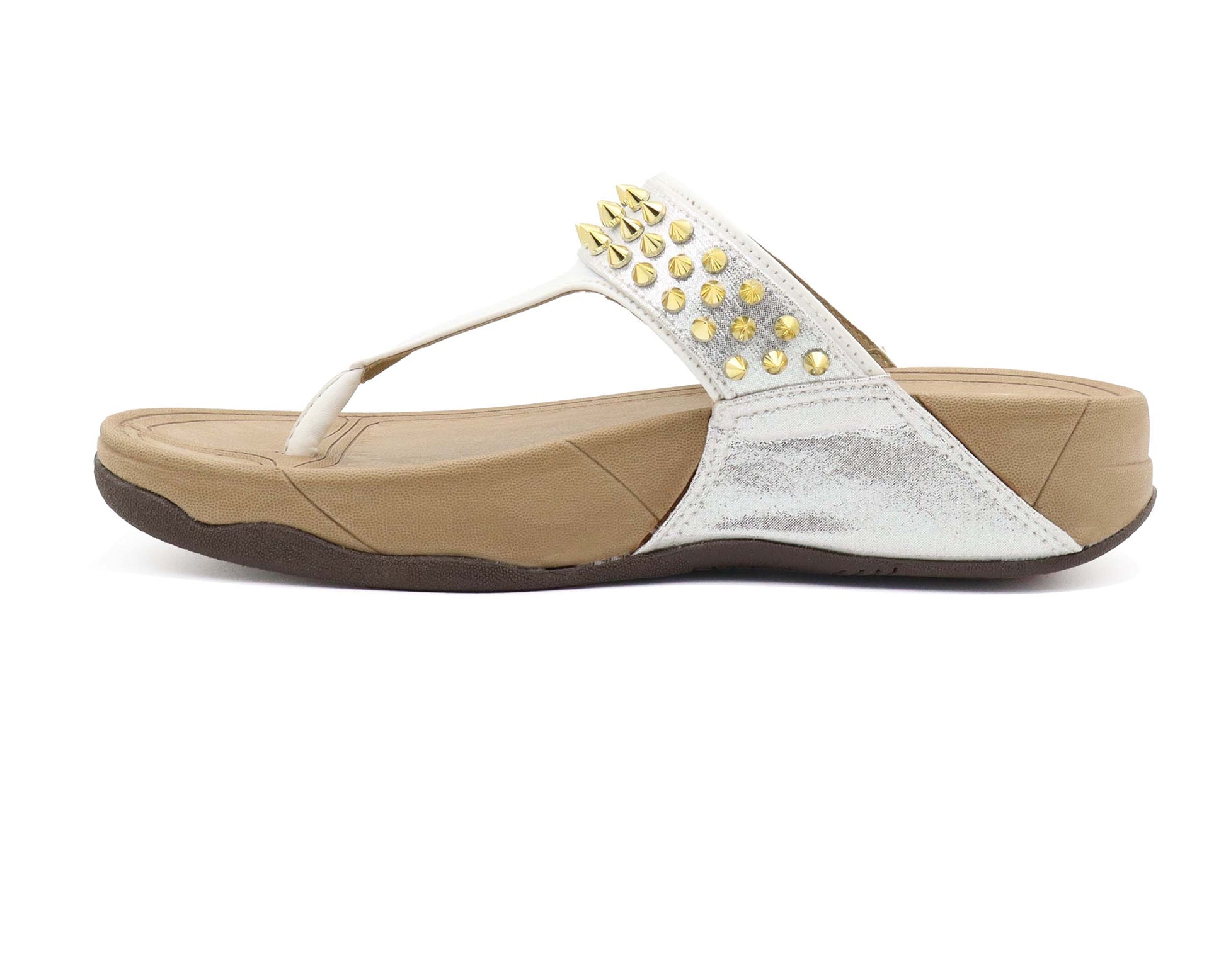 White women's platform footwear 1.5 inch