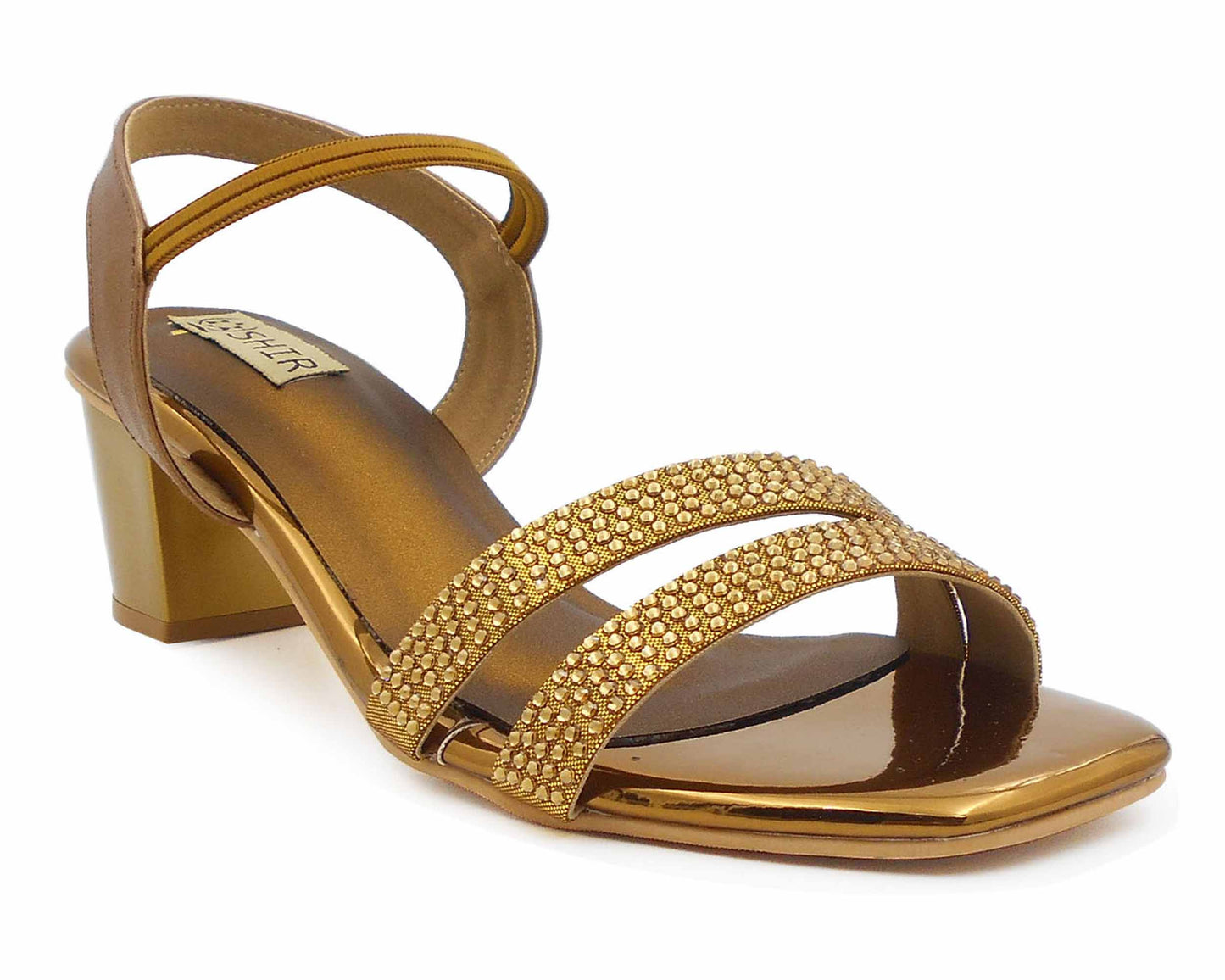 Block heel sandal