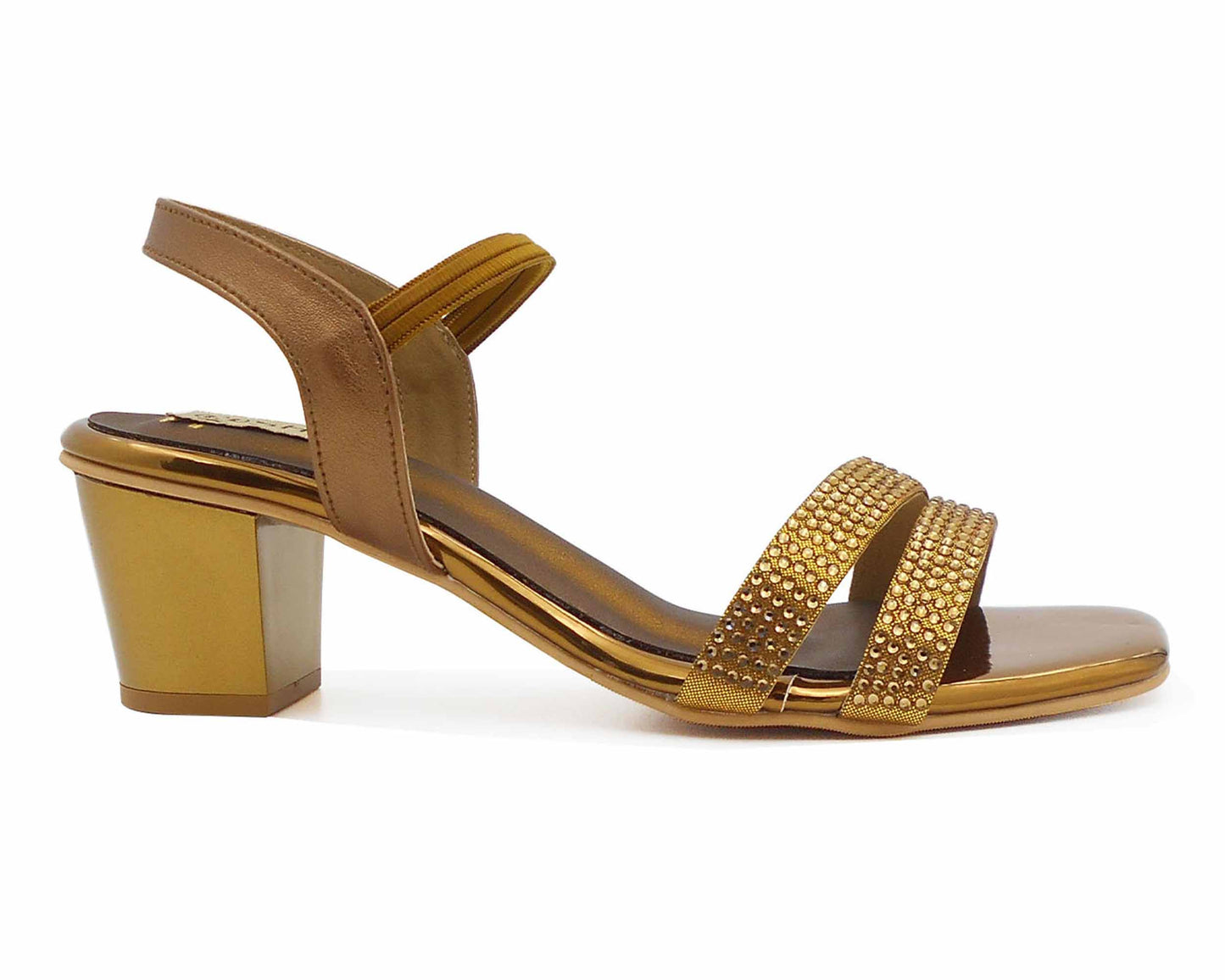 Block heel sandal