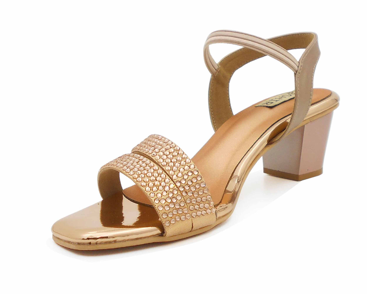 Block heel sandal