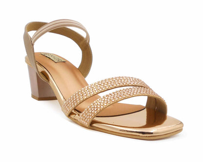 Block heel sandal