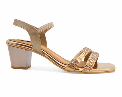 Block heel sandal