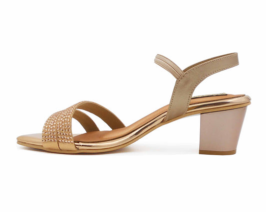 Block heel sandal