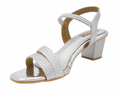 Block heel sandal