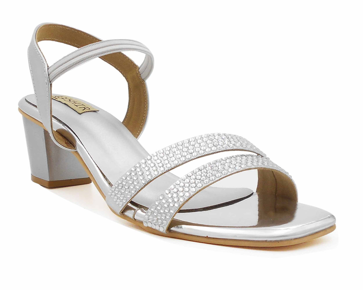 Block heel sandal