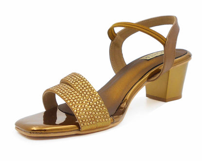 Block heel sandal