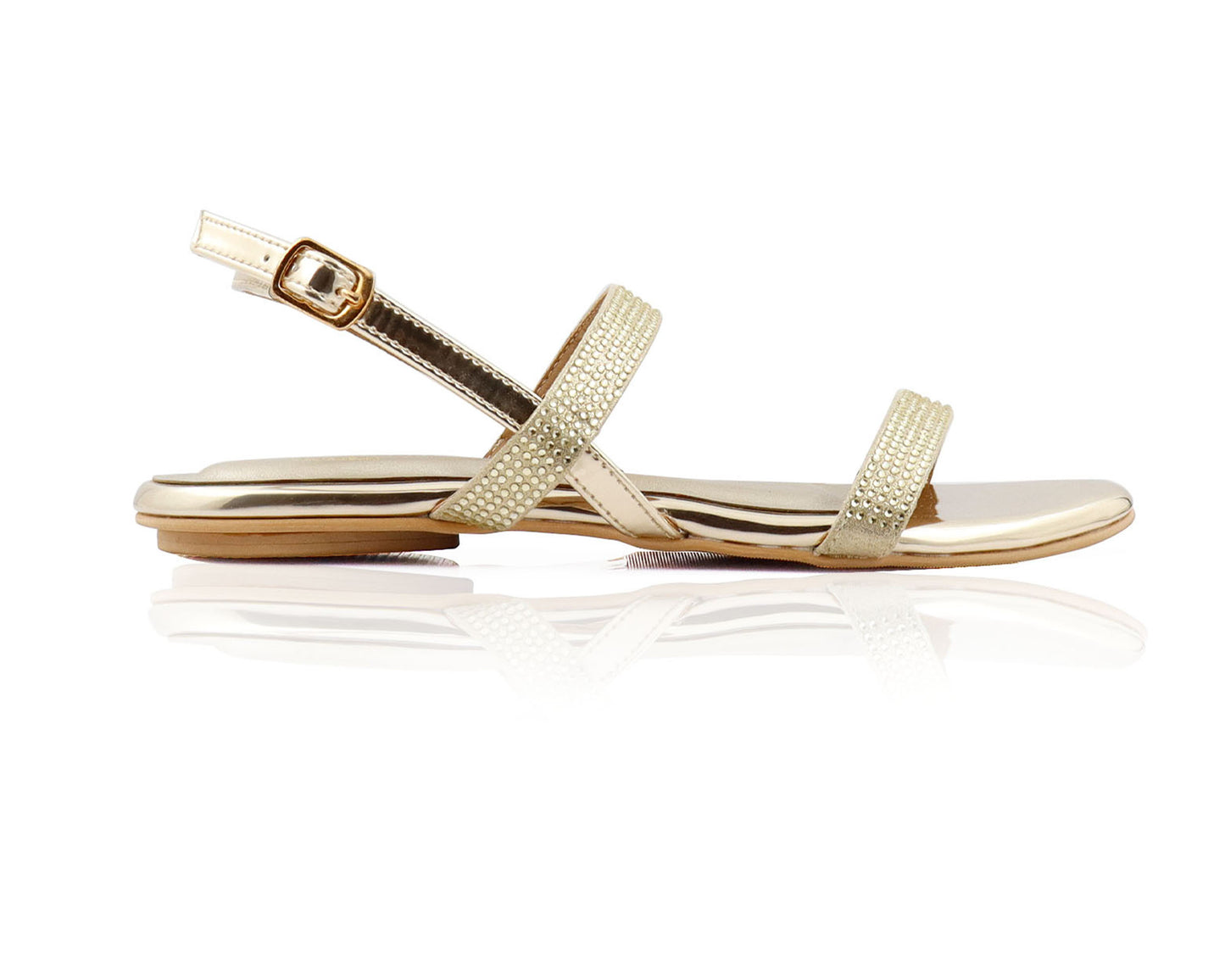 Moni flat sandal Gold