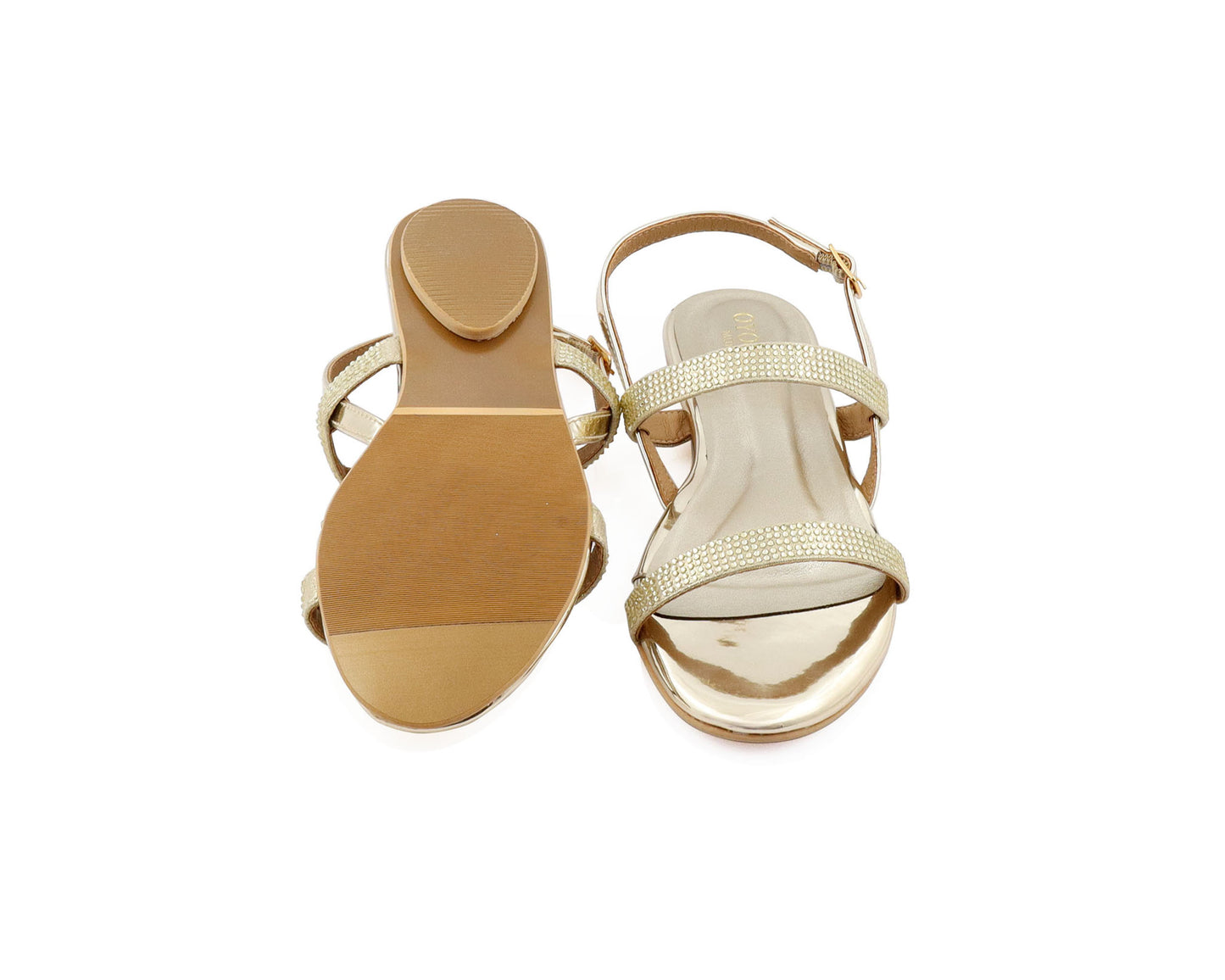 Moni flat sandal Gold