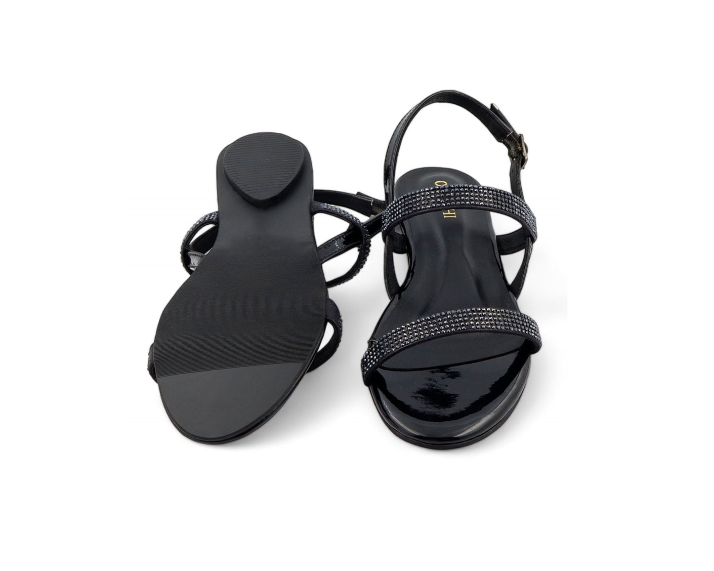 Moni flat sandal black